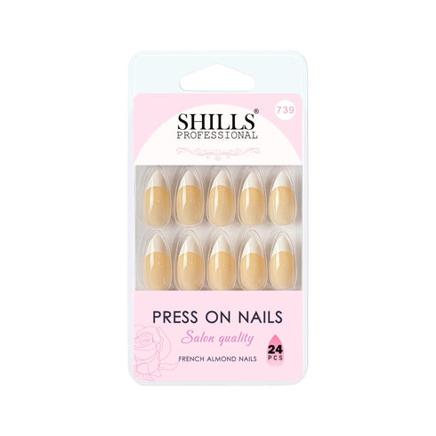 Shills Professional French Nails Sharp Almond (SPN734-SPN746)