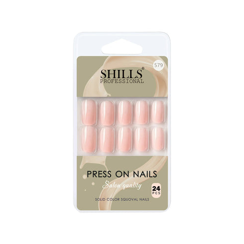 Shills Professional Glossy Solid Color Nails Square(SPN579-SPN604)