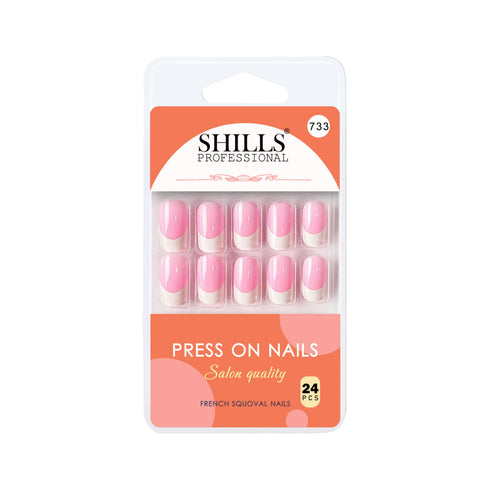Shills Professional French Nails Squoval(SPN721-SPN733)