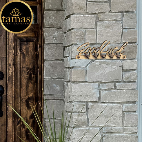 Tamas Brass Good Luck Key Holder (Brown)