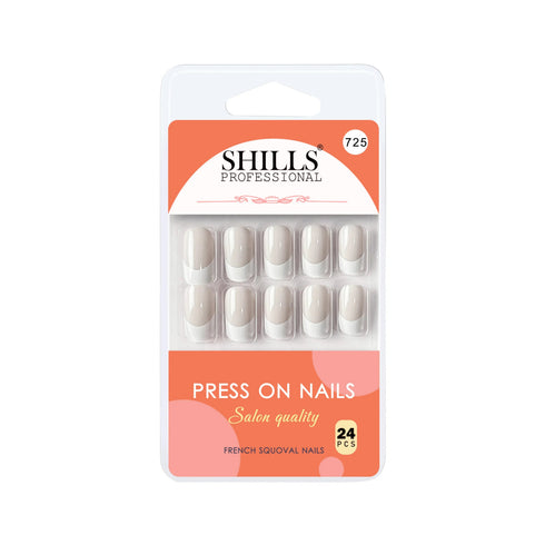 Shills Professional French Nails Squoval(SPN721-SPN733)