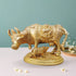 Brass Cow With Base Statue 0.8Kg