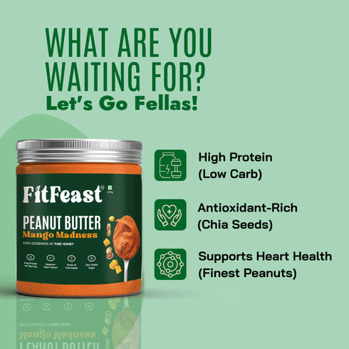 Fitfeast Freebie-Mango Madness Peanut Butter