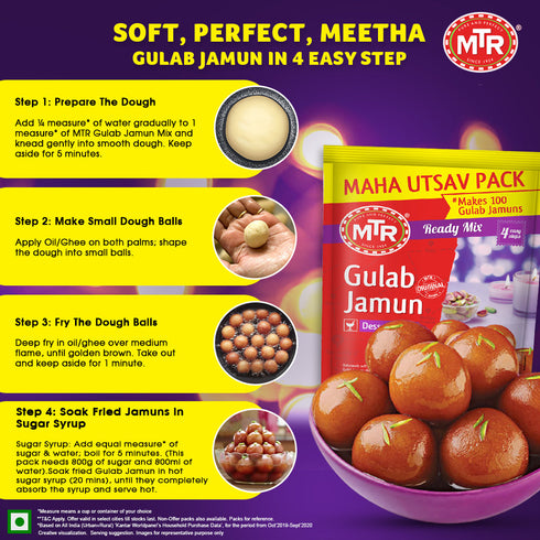 MTR Gulab Jamun Mix