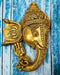 Tamas Brass Lord Ganesha Mask Wall Hanging for Decoration(Golden)