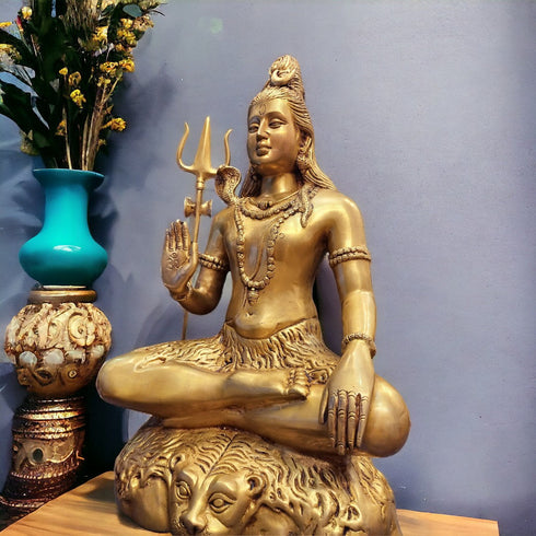 Tamas Brass Shiv Ji Statue