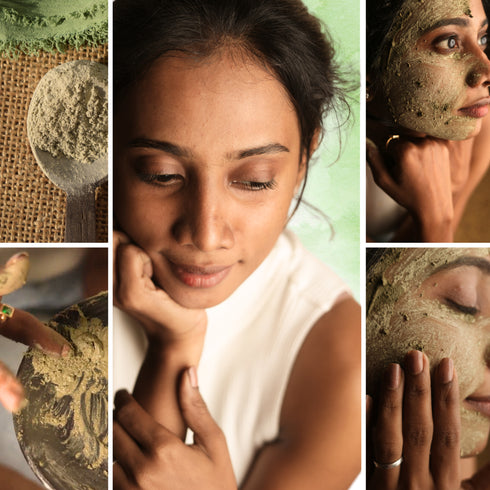 Tvishi Skincare Go Green Clay Mask