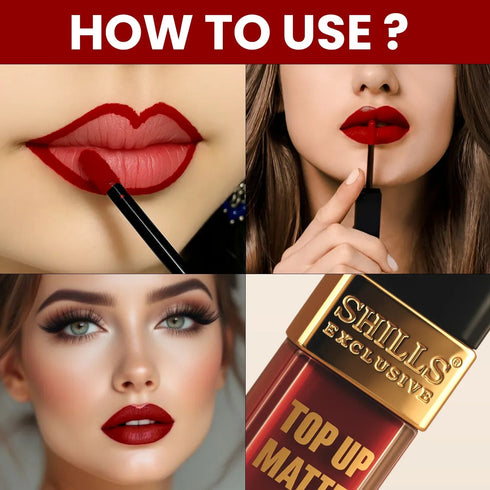 Shills Professional Top Up Matte Lipstick