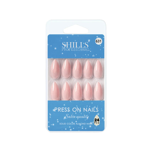 Shills Professional Glossy Solid Color Nails Sharp Almond(SPN631-SPN656)