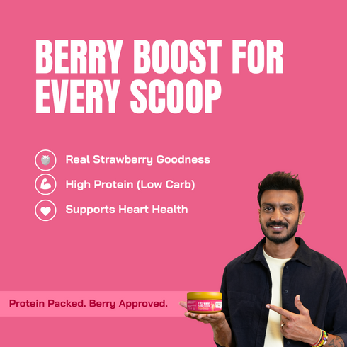 Fitfeast Strawberry Peanut Butter 150g