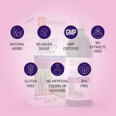 Krishna'S Herbal & Ayurveda Wheatgrass Juice
