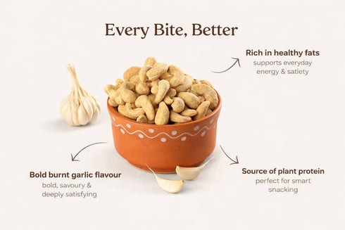 Fabbox Burnt Garlic Cashew