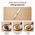 Vinod Moscow Stainless Steel Dinner Knife Set of 6 Piece Heavy Gauge Steel Gloss Finish Rust Free Tough Strong and Durable Dishwasher safe