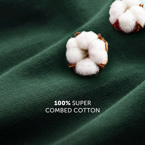 XYXX Nova Combed Cotton Polo T-shirts Basil Green