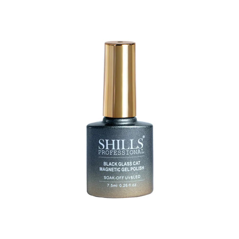 Shills Professional Black Glass Cat Magnetic Gel Polish