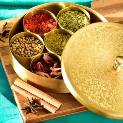 Tamas Brass Spice / Masala Box |
