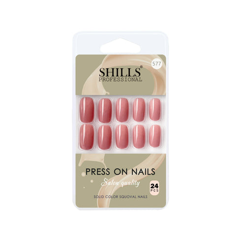 Shills Professional Glossy Solid Color Nails Square(SPN553-SPN578)
