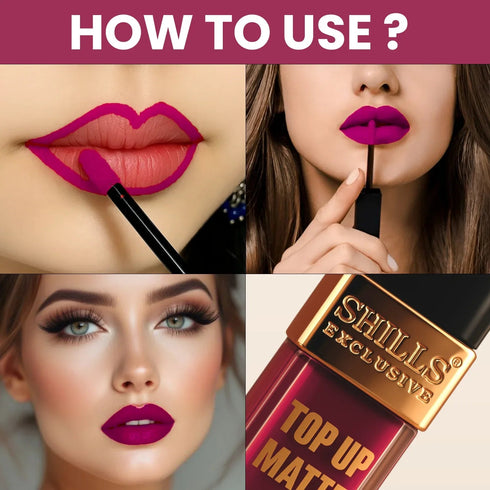 Shills Professional Top Up Matte Lipstick