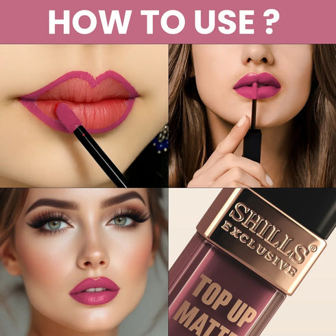 Shills Professional Top Up Matte Lipstick