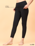 Wiselife Active Fitted Leggings (Black)