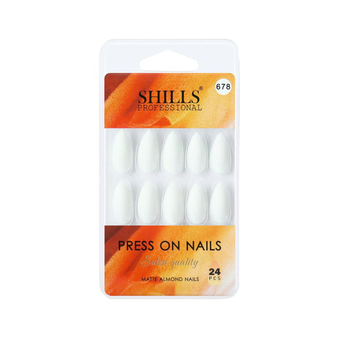 Shills Professional Matte Solid Color Nails Square(SPN677-SPN686)