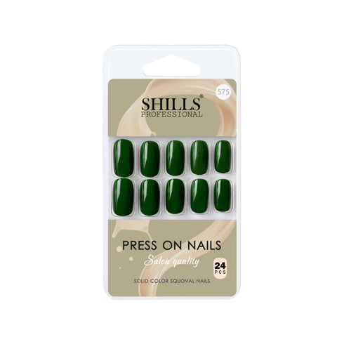 Shills Professional Glossy Solid Color Nails Square(SPN553-SPN578)