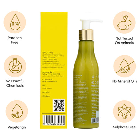 Theearthcollective in Dry & Damaged Hair Conditioner Honey Centella and Mandarin