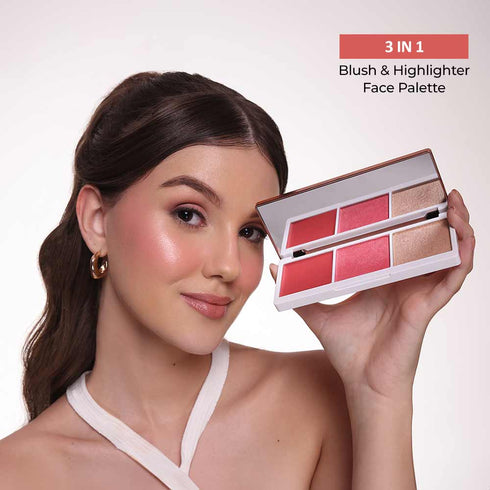 Praush Paradox Blush and Highlighter Palette