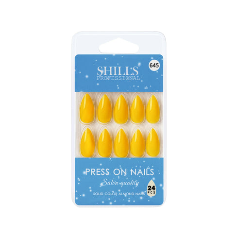 Shills Professional Glossy Solid Color Nails Sharp Almond(SPN631-SPN656)