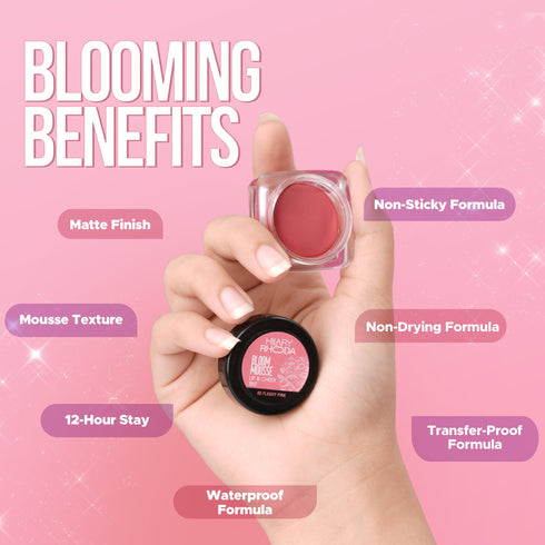 Hilary Rhoda Bloom Mousse Lip N Cheek Tint