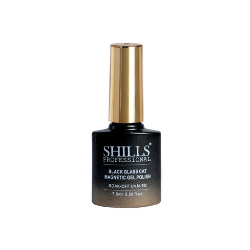 Shills Professional Black Glass Cat Magnetic Gel Polish