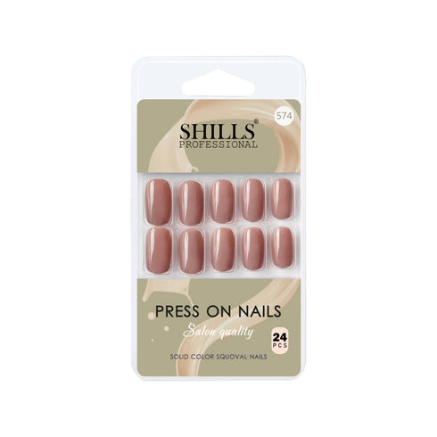 Shills Professional Glossy Solid Color Nails Square(SPN553-SPN578)