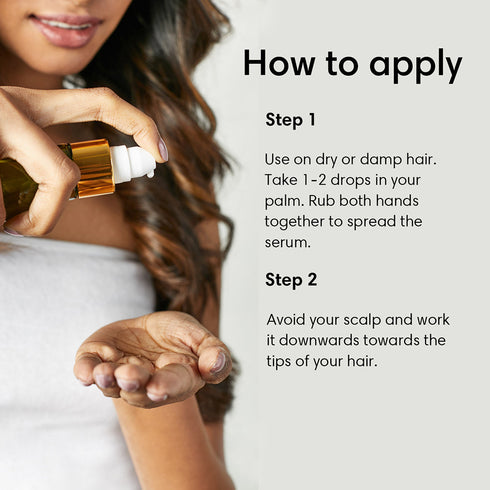Theearthcollective in Anti Frizz Hair Serum Best Serum for Frizzy Hair Jojoba Argan Chamomile & Vitamin E