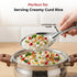 Vinod Stainless Steel Rice Server Rice Spoon Rice Chamcha Set of 2 22 cm High Grade Stainless Steel Mirror Finish Rust Free No 1