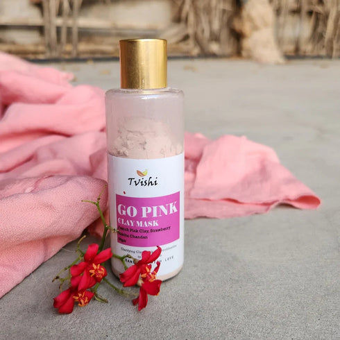 Tvishi Skincare Go Pink Clay Mask