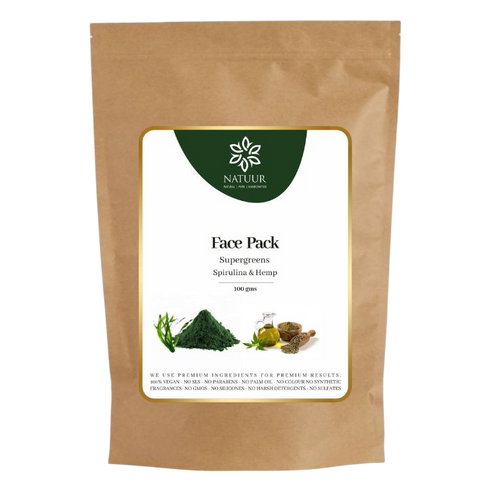 Natuur Supergreens Face Pack