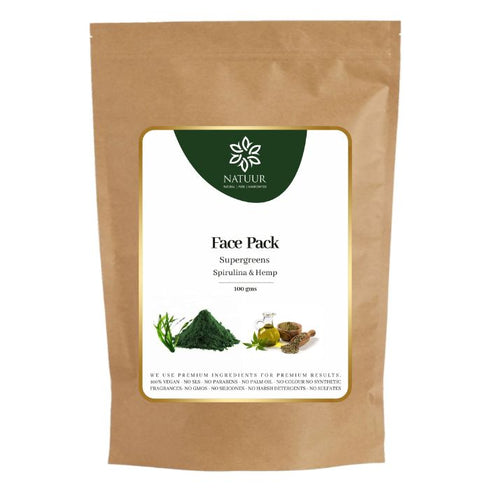 Natuur Supergreens Face Pack