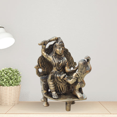 Brass Baglamukhi Idol 0.8Kg