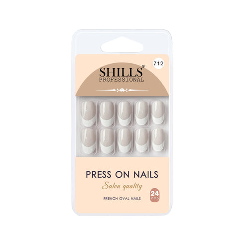 Shills Professional Press On Nail Arts Oval(SPN708-SPN720)