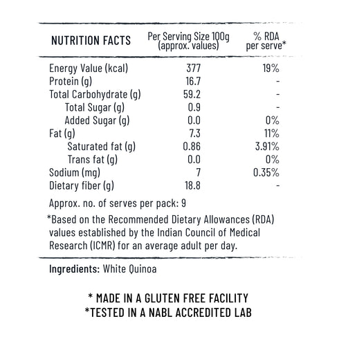 Jiwa 30 Degree Quinoa Flour