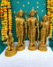 Tamas Brass Antique Ram Darbar Lord Rama, Lord Hanuman, Lord Lakshman, Sita Mata, Statue/Idol