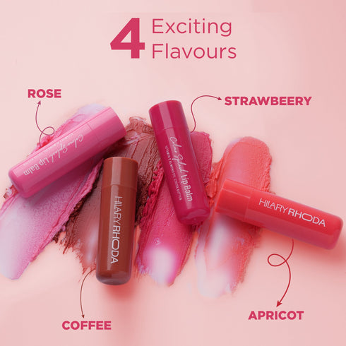 Hilary Rhoda Colour Splash Lip Balm (Pack of 2)