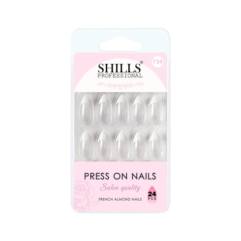 Shills Professional French Nails Sharp Almond (SPN734-SPN746)
