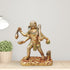 Brass Bhairav Baba Statue 1.435Kg