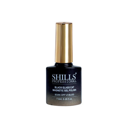 Shills Professional Black Glass Cat Magnetic Gel Polish