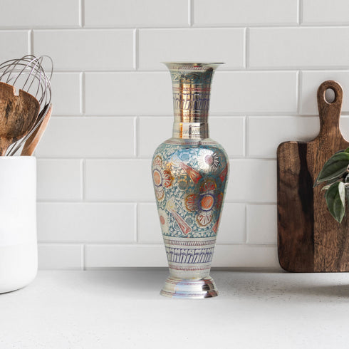 Brass Home And Garden Flower Pot 0.74Kg