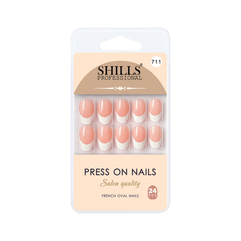 Shills Professional Press On Nail Arts Oval(SPN708-SPN720)