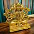 Tamas Brass Panchmukhi Hanuman Sitting Statue/Idol
