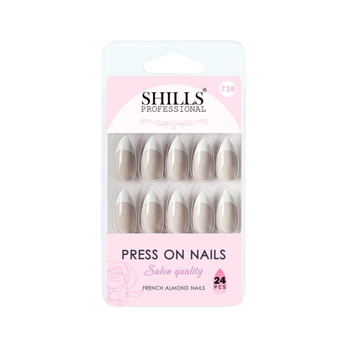 Shills Professional French Nails Sharp Almond (SPN734-SPN746)