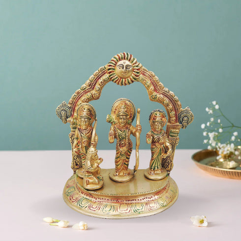 Brass Ram Dharbar Statue 1.645Kg